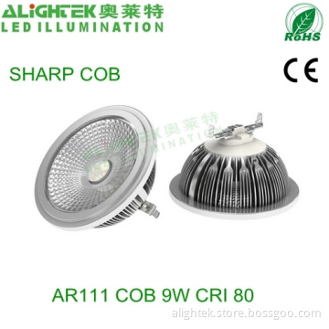 9w Ar111 Cob Led Spot Light Lamp 